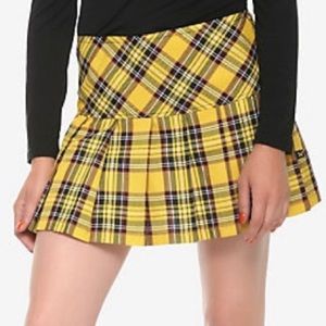 Tripp Yellow Plaid Skirt